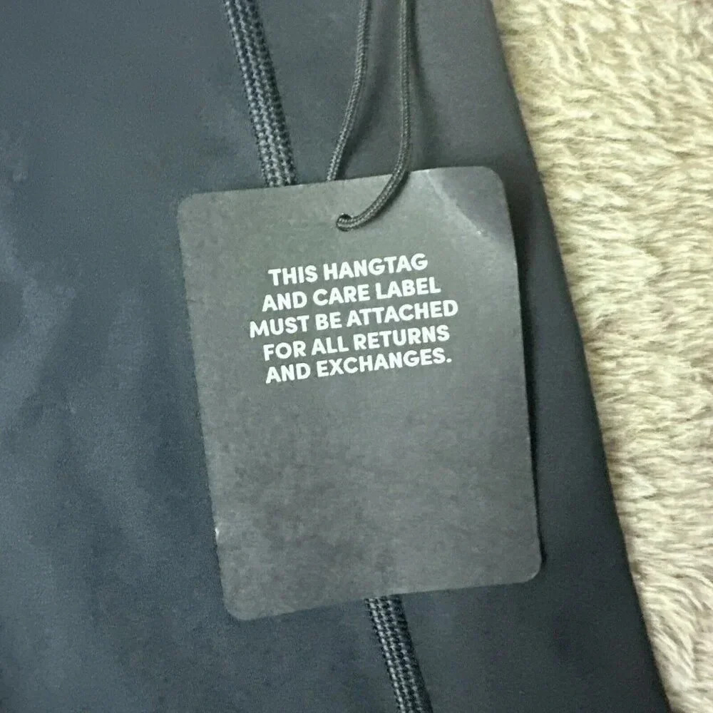 SAVAGE X FENTY Band-It High-Waist Bike Short Black Caviar/Oil Slick SZ L New - Picture 8 of 16